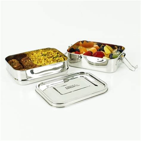 tiered stainless steel lunch box|rectangular small stainless steel boxes.